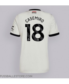 Günstige Manchester United Casemiro #18 3rd trikot 2024-25 Kurzarm